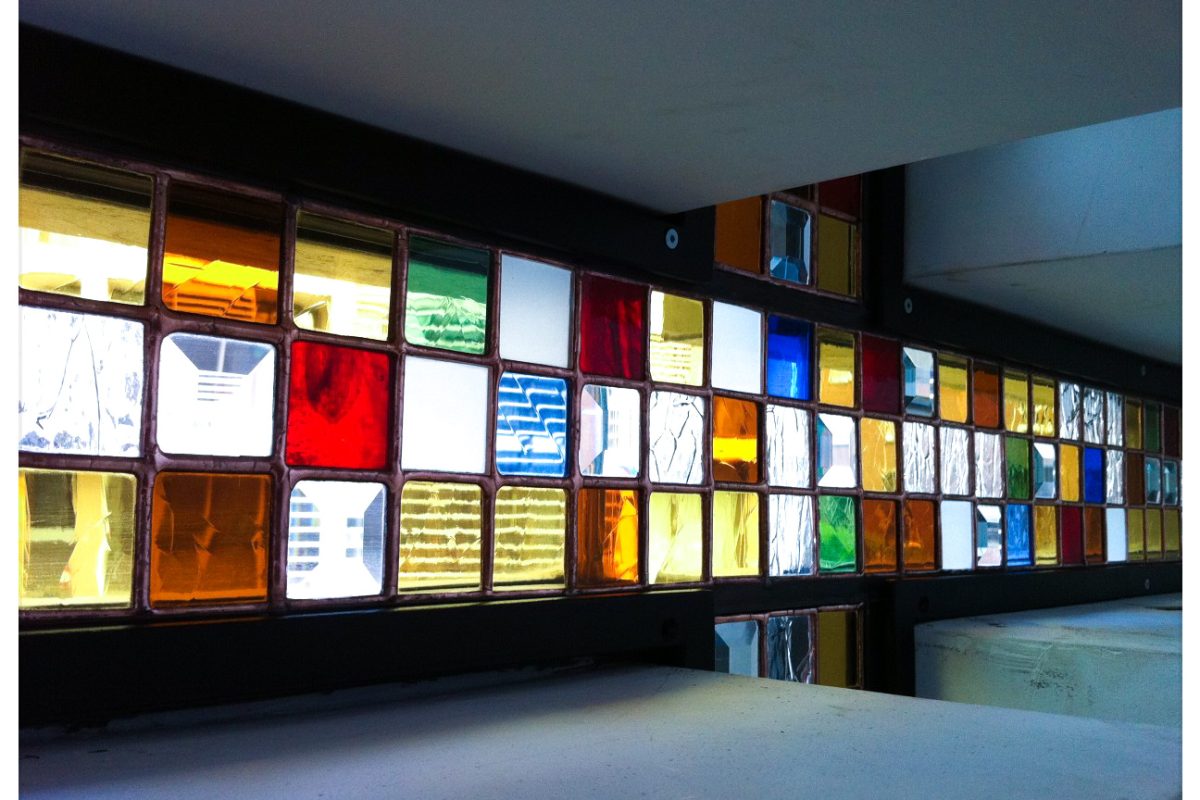 Chapel window, Cherryfield Lodge Nursing Home, Milltown Park, Dublin